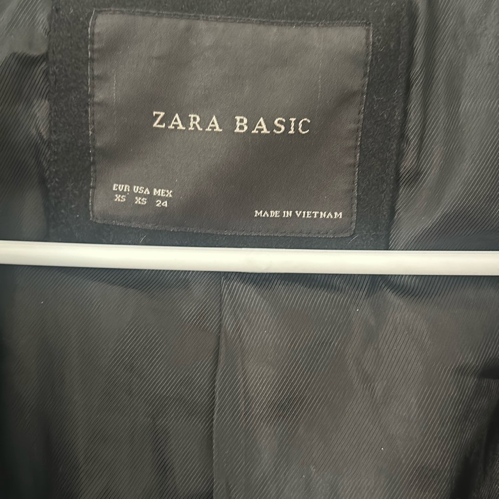 Zara caped wool coat